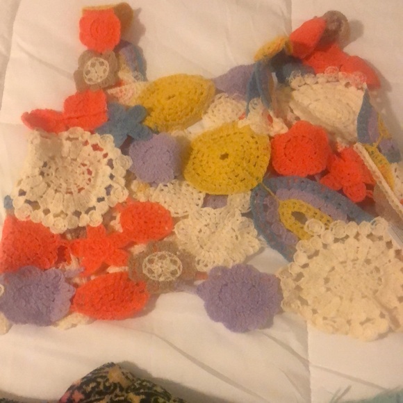 Brand new still in Bag festival crochet a top - Picture 6 of 6